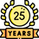 25 years